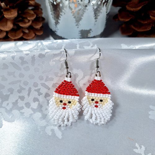Santa Clause Dangle Earrings